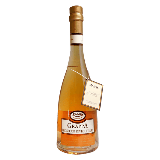 Der Grappa Prosecco, ein faszinierender Tropfen, präsentiert sich im Glas in einem strahlenden Bernstein, der die Erinnerungen an sonnige Tage in den Weinbergen weckt. Ein betörender Duft von frischen Trauben und einer zarten Brise von Blumen steigt auf und erzählt von der Einheit von Wein und Destillation. Dieser Grappa erweckt die Essenz des Prosecco in neuem Glanz.